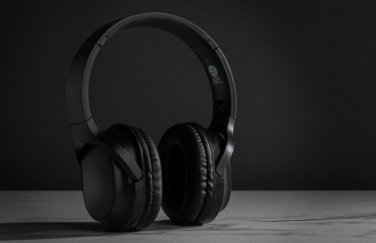 Logotrade promotional products photo of: RCS recycled plastic Elite Foldable wireless headphone