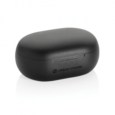Logo trade promotional gifts image of: Urban Vitamin Gilroy hybrid ANC and ENC earbuds