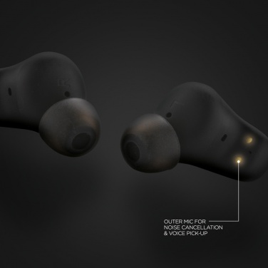 Logo trade promotional gifts image of: Urban Vitamin Gilroy hybrid ANC and ENC earbuds