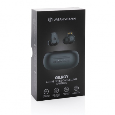 Logotrade corporate gifts photo of: Urban Vitamin Gilroy hybrid ANC and ENC earbuds