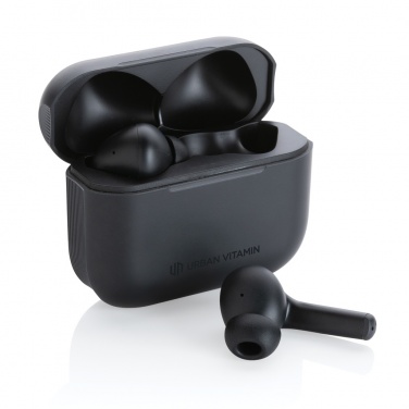Logo trade promotional giveaways image of: Urban Vitamin Alamo ANC earbuds