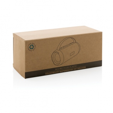 Logotrade promotional giveaway picture of: RCS recycled plastic Soundboom waterproof 6W speaker