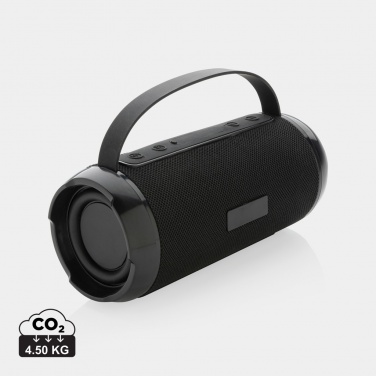 Logo trade promotional gifts image of: RCS recycled plastic Soundboom waterproof 6W speaker