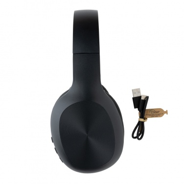Logo trade promotional giveaway photo of: RCS recycled plastic JAM wireless headphone