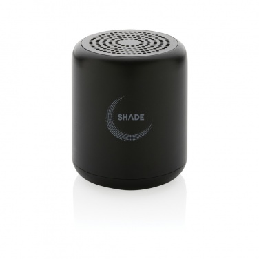 Logo trade advertising product photo of: RCS certified recycled plastic 5W Wireless speaker