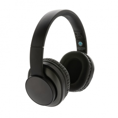 Logo trade promotional giveaways image of: Terra RCS recycled aluminium wireless headphone