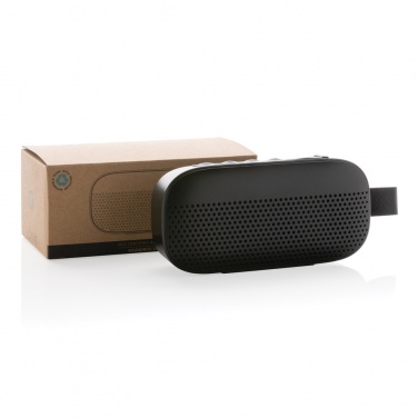 Logo trade corporate gifts image of: RCS recycled plastic Soundbox 5W speaker
