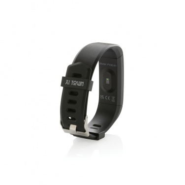Logo trade promotional products image of: RCS recycled TPU Sense Fit with heart rate monitor