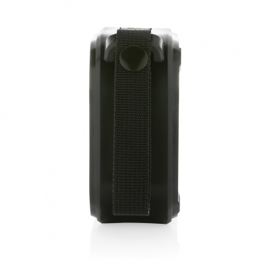 Logo trade advertising products image of: 3W RCS recycled plastic wireless sunwave solar speaker