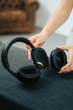 Logotrade promotional merchandise picture of: Irvine RCS recycled and repairable ANC wireless headphone
