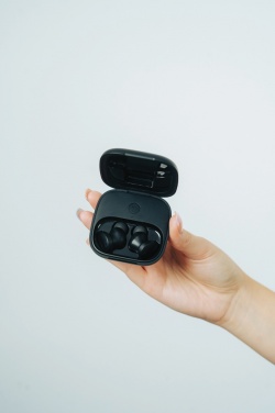 Logotrade promotional products photo of: Lakewood RCS recycled and repairable wireless earbuds