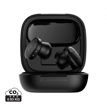 Logo trade promotional giveaway photo of: Lakewood RCS recycled and repairable wireless earbuds