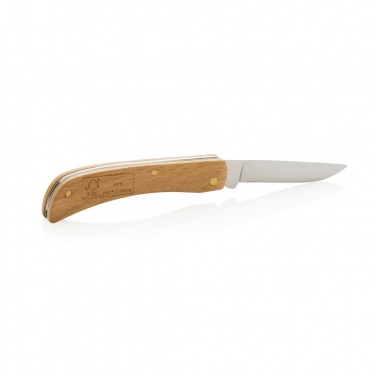 Logo trade business gift photo of: Wooden knife