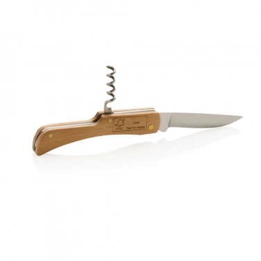 Logotrade promotional gifts photo of: Wooden knife with bottle opener