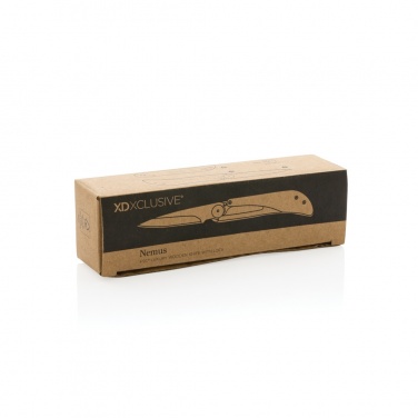 Logo trade corporate gifts picture of: Nemus Luxury Wooden knife with lock