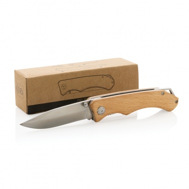 Logotrade promotional merchandise photo of: Wooden outdoor knife