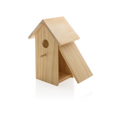 Logotrade business gift image of: Wooden birdhouse