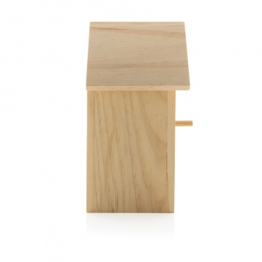 Logo trade advertising products picture of: Wooden birdhouse