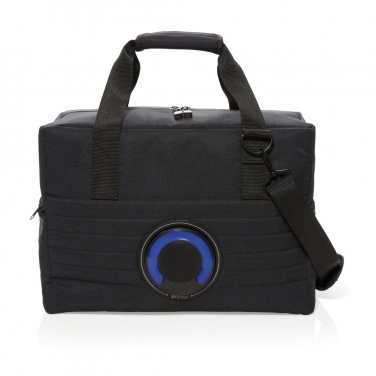 Logo trade promotional giveaways image of: Party speaker cooler bag