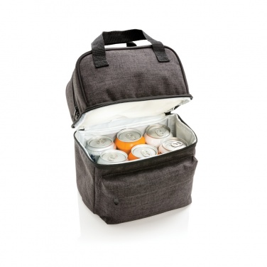 Logotrade business gift image of: Cooler bag with 2 insulated compartments