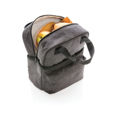 Logotrade advertising product image of: Cooler bag with 2 insulated compartments