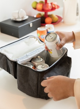 Logo trade promotional product photo of: Cooler bag with 2 insulated compartments