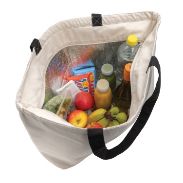 Logo trade advertising product photo of: Impact Aware™ 285 gsm rcanvas large cooler tote undyed