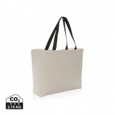Logo trade corporate gifts picture of: Impact Aware™ 285 gsm rcanvas large cooler tote undyed