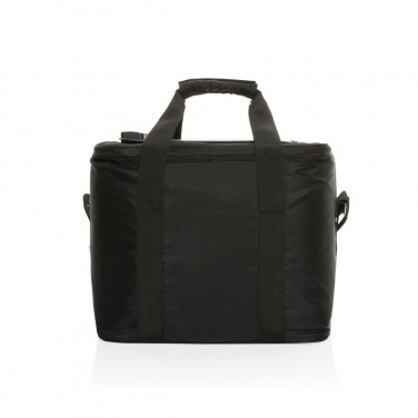 Logo trade corporate gifts image of: Pedro AWARE™ RPET deluxe cooler bag with 5W solar panel
