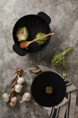Logo trade promotional items image of: Ukiyo cast iron pan large