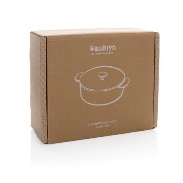 Logo trade advertising products picture of: Ukiyo cast iron pan large