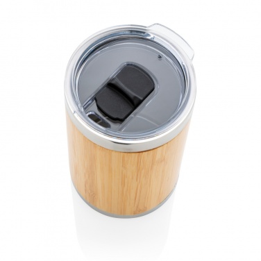Logo trade advertising products picture of: Bamboo coffee to go tumbler