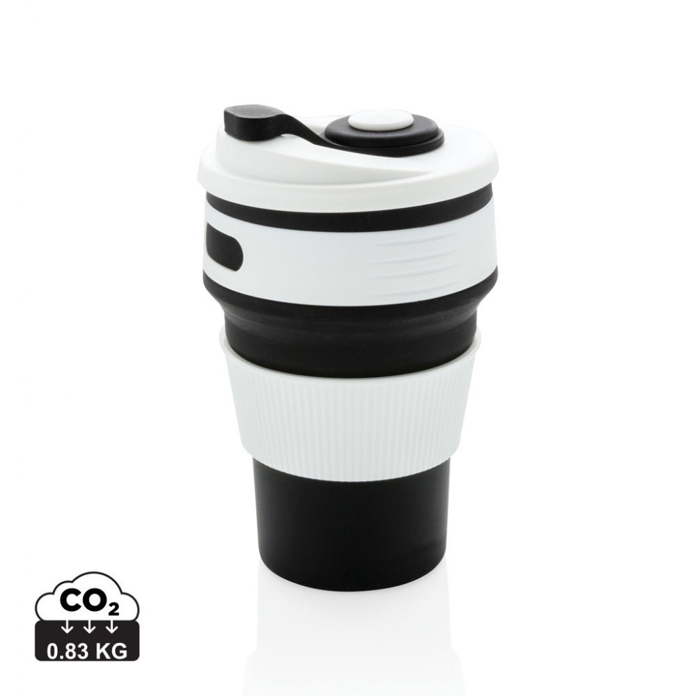 Logo trade promotional products picture of: Foldable silicone cup