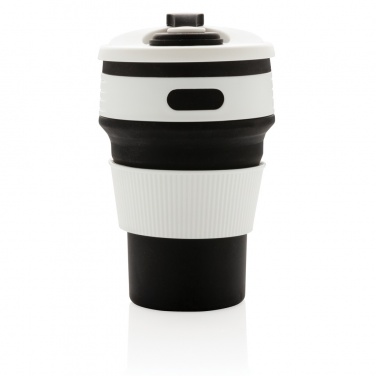 Logo trade advertising product photo of: Foldable silicone cup