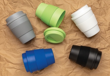 Logo trade corporate gifts picture of: Reusable Coffee cup with screw lid 350ml
