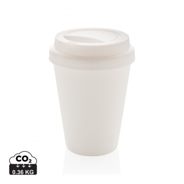 Logo trade promotional merchandise image of: Reusable double wall coffee cup 300ml