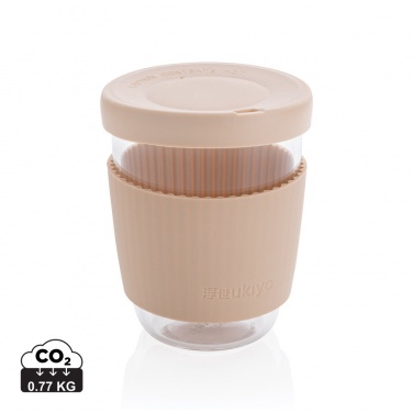 Logotrade promotional item picture of: Ukiyo borosilicate glass with silicone lid and sleeve