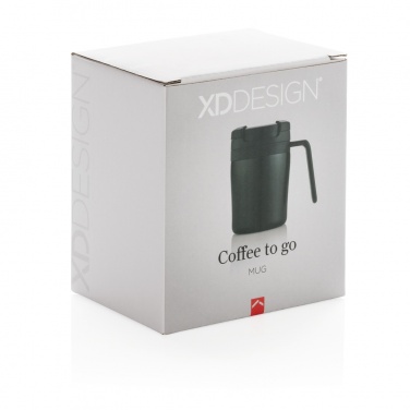 Logo trade promotional giveaways image of: Coffee to go mug