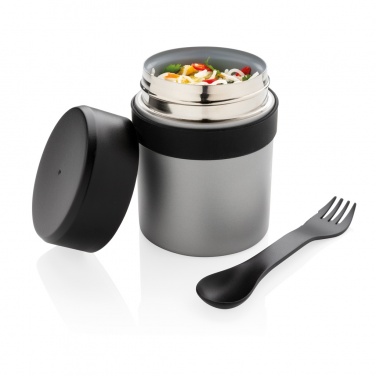 Logo trade promotional giveaways image of: Bogota food flask with ceramic coating