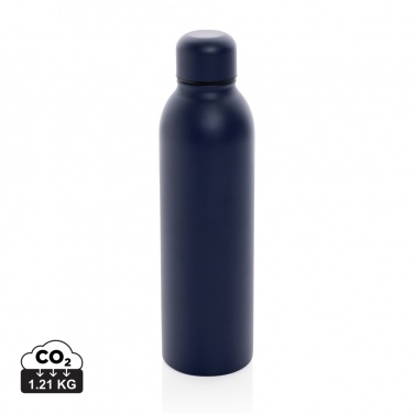 Logo trade promotional gifts picture of: RCS Recycled stainless steel vacuum bottle 500ML