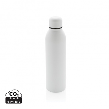 Logotrade corporate gift image of: RCS Recycled stainless steel vacuum bottle 500ML