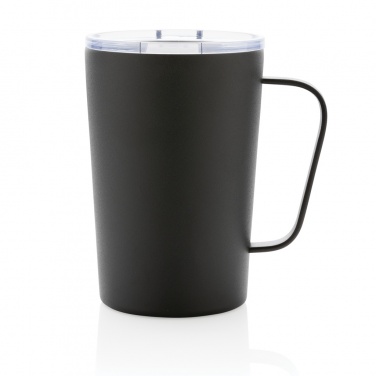 Logo trade promotional items image of: RCS Recycled stainless steel modern vacuum mug with lid