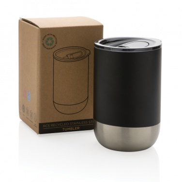 Logo trade business gifts image of: RCS recycled stainless steel tumbler