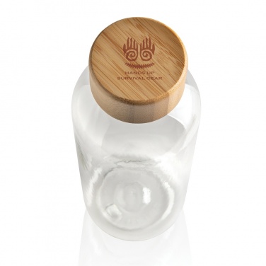 Logotrade promotional gifts photo of: RCS RPET bottle with bamboo lid