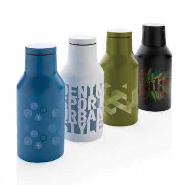 Logo trade advertising products picture of: RCS Recycled stainless steel compact bottle