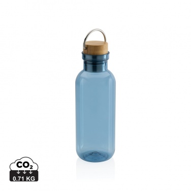Logotrade advertising products photo of: RCS RPET bottle with bamboo lid and handle