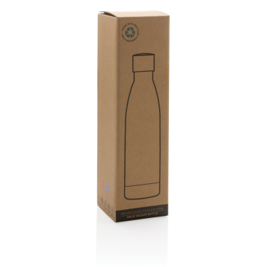 Logotrade advertising product picture of: RCS Recycled stainless steel solid vacuum bottle