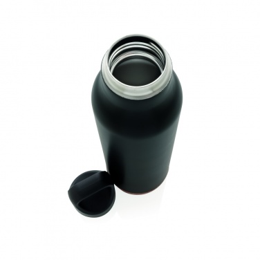 Logo trade corporate gifts picture of: Cork leakproof vacuum flask