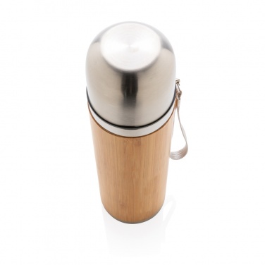 Logotrade business gifts photo of: Bamboo vacuum travel flask