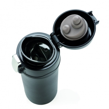Logo trade corporate gifts picture of: Swiss Peak Elite copper vacuum mug
